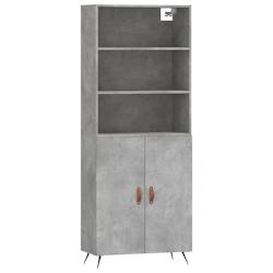 Helloshop26 - Buffet bahut commode armoire meuble de rangement organisateur cuisine salle de séjour salon haut 69,5 x 34 x 180 cm 02_0034520 - 300021_0
