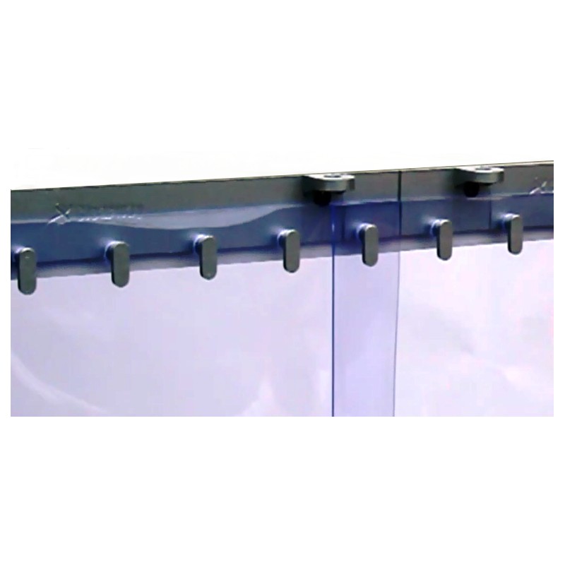 Porte à lanières ridgrdfrd / transparente / lanières fixes / isolation thermique_1