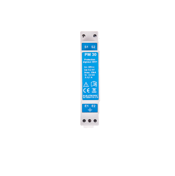 Protections capteurs - PM 30 - 24V/30V pour signaux logiques et analogiques - Imax 10kA_0