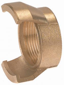 Raccord pompier bronze femelle sans verrou : 102/114 - 300691_0