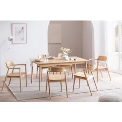 SIT Möbel Chaise en bois en bois Sungkai | empilable | naturel | L 60 x P 50 x H 78 cm - beige Bois massif 09654-01_0