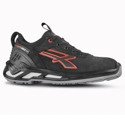 U-Power - Baskets de sécurité basses hydrofuges Tucker - Anti-shock - ESD S3 CI SRC - Noir/Rouge - Taille 41_0