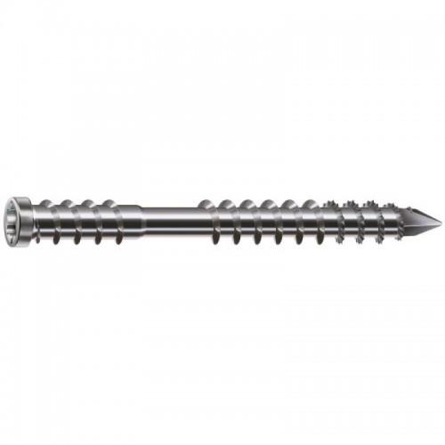 VIS À BOIS -TÊTE CYLINDRIQUE -DOUBLE FILETAGE -TORX -POUR PASSERELLE SPAX