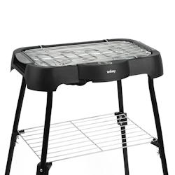 Wëasy Weasy Gbe42 Grill Bbq Electrique A Poser Ou Sur Pieds-41,5x24cm-temperature Reglable-2000w -plateau Amovible-pieds Anti-derapant - noir plastiq_0