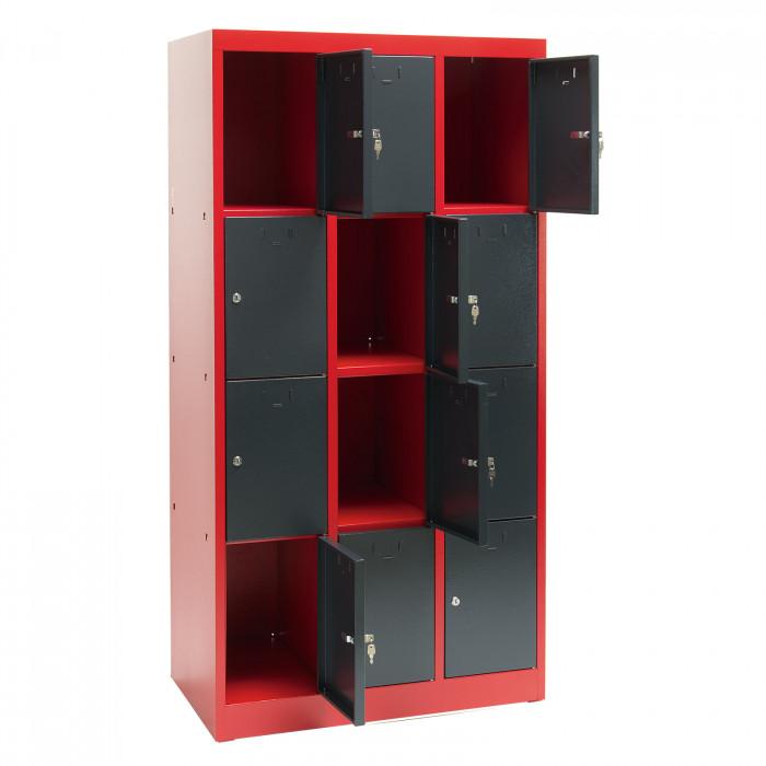 Armoire 12 casiers - vestiaire - collectivités - atelier - école_0