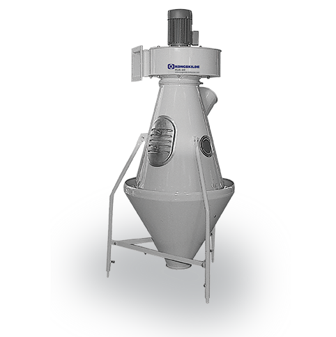 Aspirateur centralisé industriel Kongskilde KIA - séparation des impuretés légères et poussières pour plasturgie et recyclage_0