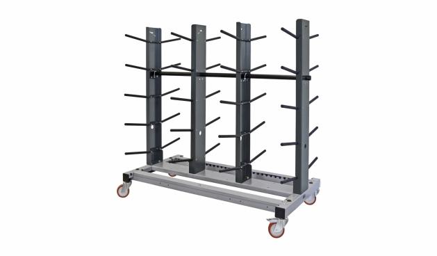 Chariot de transport et de stockage profilé horizontal carr 100-255/8 q_0