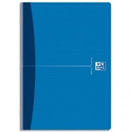 OXFORD CAHIER BUREAU ESSENTIAL RELIURE PIQURE 96 PAGES RÉGLURE 5X5 FORMAT A5, COUVERTURE CARTE