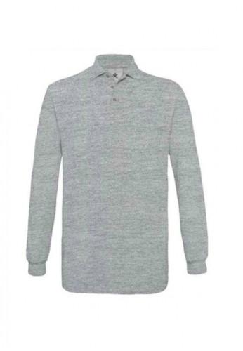 Polo de travail manches longues - 100% coton - Référence CGSAFML - Tailles S à 3XL_0