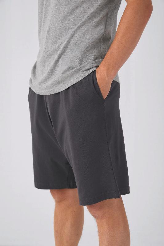 Short Move - Réf: CGTM202 - Coton pré-rétréci, Taille élastique, Marque B&C_0