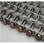 Tapis à lames - bandes transporteuses métalliques - neobelting - aciers inoxydables 304, 316_0