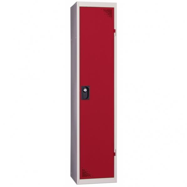 Vestiaire industrie salissante 1 case monobloc - conforme norme AFNOR D 65-760 - 4 coloris - Rolléco_0