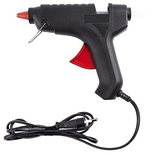 PISTOLET À COLLE CHAUDE, BASSE TEMPÉRATURE 110°C, AVEC 4 CARTOUCHES DE_0