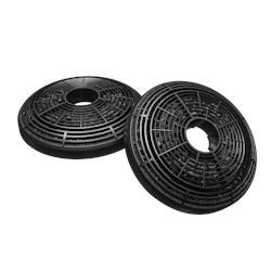 Accessoire de filtre à charbon actif CIARRA pour CBCB6736C 201 etc. Original 2 pièces. CBCF002X2 - multi-matériau CBCF002X2_0