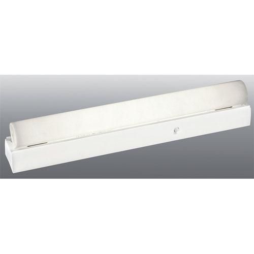 Applique murale avec interrupteur Serena - 230V - S14s - 60W - Thermoplastique blanc_0