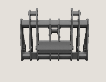Attache rapide hydraulique en acier haute résistance - Compatible tous chargeurs - Visibilité optimale_0