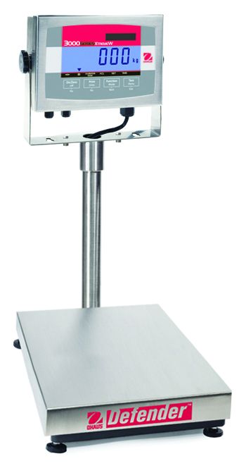Balance industrielle Defender 3000 - portée de 30kg à 300kg - plateaux inox et tout inox_0