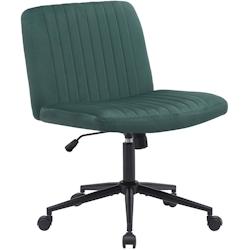 CLP Chaise de bureau Kingman Vert/Velours - vert textile 325355_0