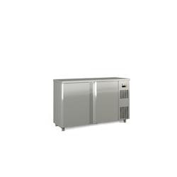 CORECO Arriere Bar 2 Portes Pleines - +2/+8 - 1485X530X820/880 - Exterieur Inox - Capacite 325L SBI-150 - noir SBI-150_0