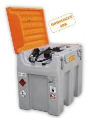Cuve de transport gasoil sur batterie 600 litres - autonome avec pompe 18V - 306940_0