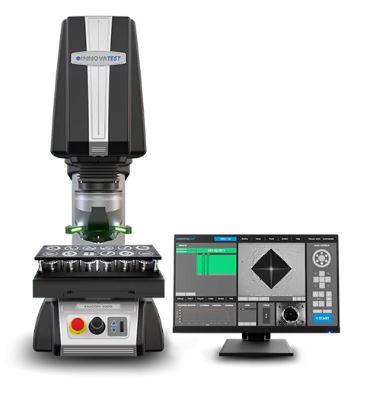 Duromètre Vickers à tête descendante - FALCON 5000G2 - INNOVATEST FRANCE - Micro Vickers, Knoop et Brinell avec caméra 18 Mpx_1