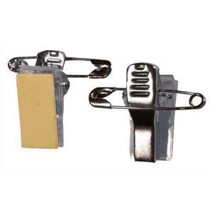 Attache pour badges - EVO P/100 clip adhésif métal/pince 1440001_0