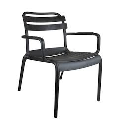 García de Pou Garcia de Pou 4 Unités - Chaise Empilable 'Supra-Tek'  74X64X80 Cm Noir Pp - noir plastique polypropylène 270.47_0