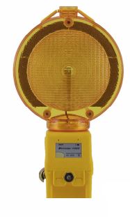Lampe de chantier monopile double face - Lentilles diamètre 180 mm - Technologie LED - Fixation anti-vol_0