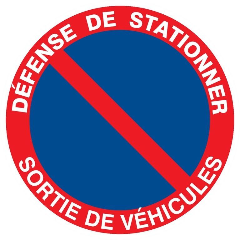 Panneaux adhésifs ronds 180 mm interdictions obligations - ADPNR-TL03/IDSSV_0
