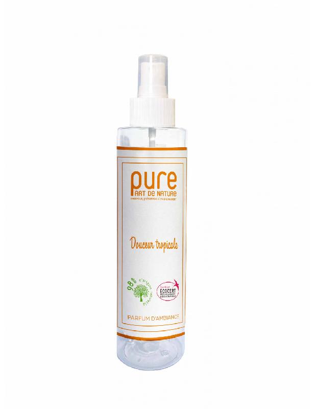 Parfum d'ambiance Douceur Tropicale - 250ml - Ecocert - Marque Pure Part de Nature_0