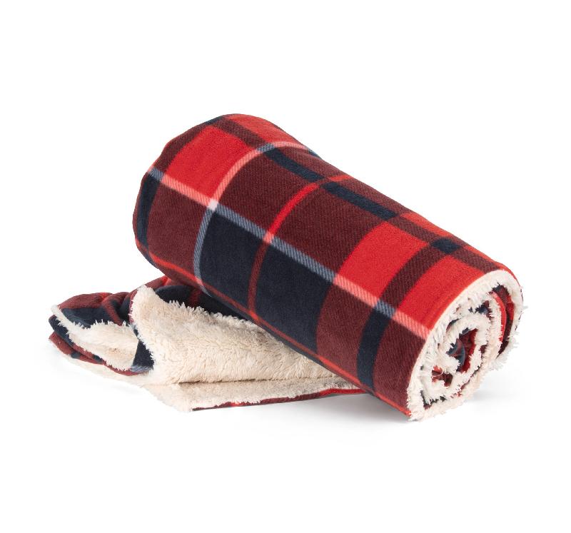 Plaid sherpa ultra-doux et moelleux - K-up - Réf: KP431 - Polaire et polyester sherpa_0
