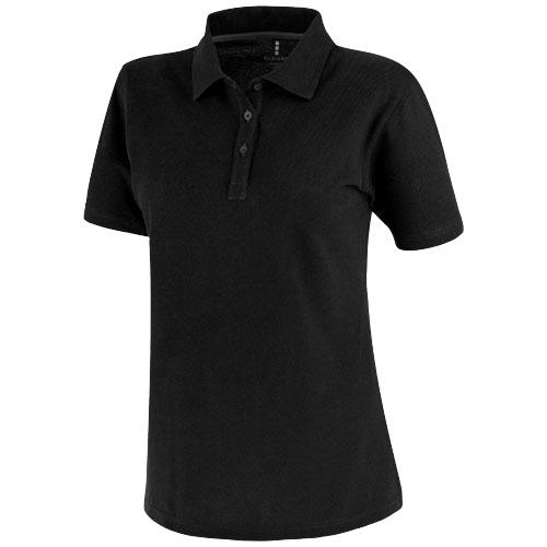 Polo manches courtes femme Primus - col tricot plat, maille piquée 100% coton 160-165 g/m²_0