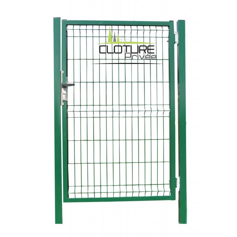 Portillon Hercules - acier galvanisé - maille 200x55 mm - serrure locinox_0