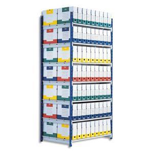 Paperflow lot de 5 plateaux isorel pour rayonnage rang'eco - longueur 100 cm, profondeur 68 cm_0