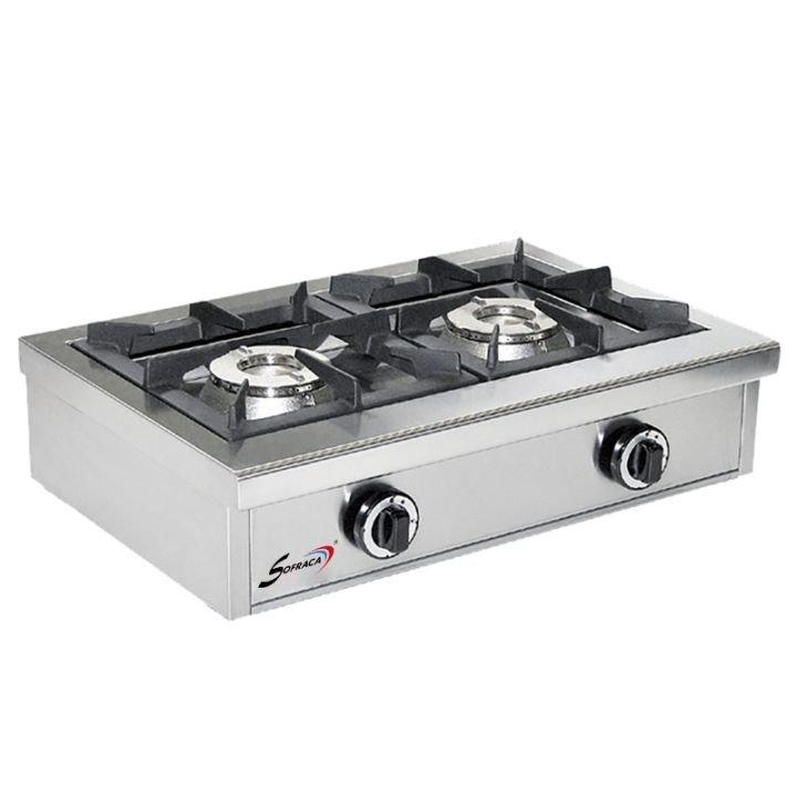 Réchaud à gaz 13 000 W, 2 feux_0