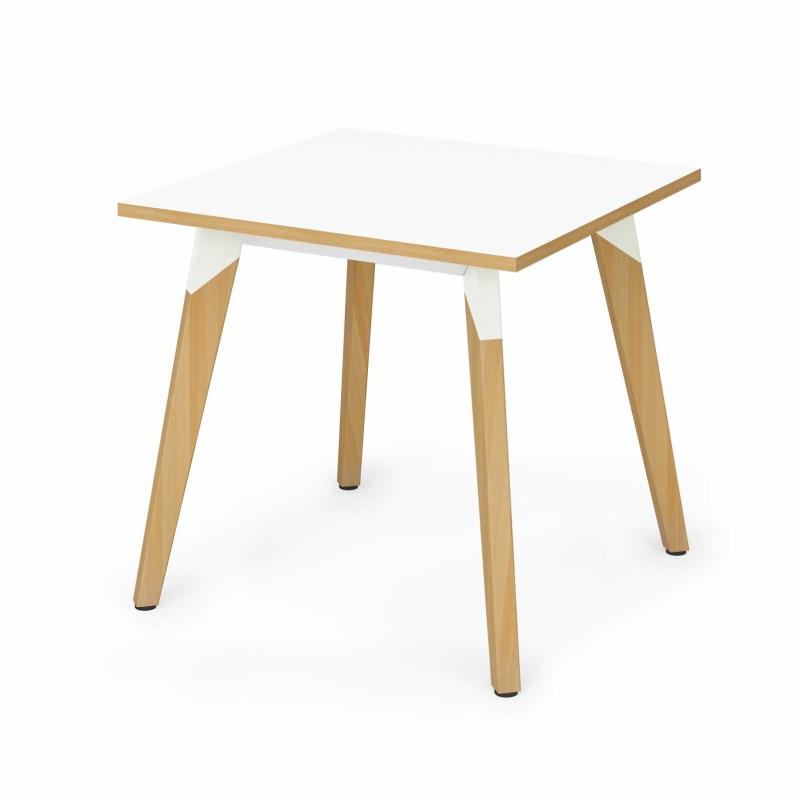Table carrée pied en bois EVASION EOL_0