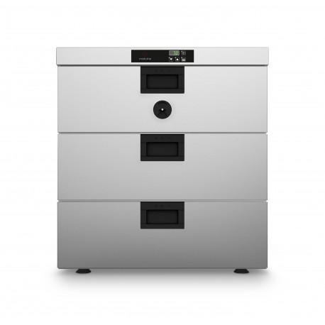 Tiroirs de maintien au chaud - 3 bacs GN 1/1 - Moduline - chaleur uniforme et efficacité en cuisine_0