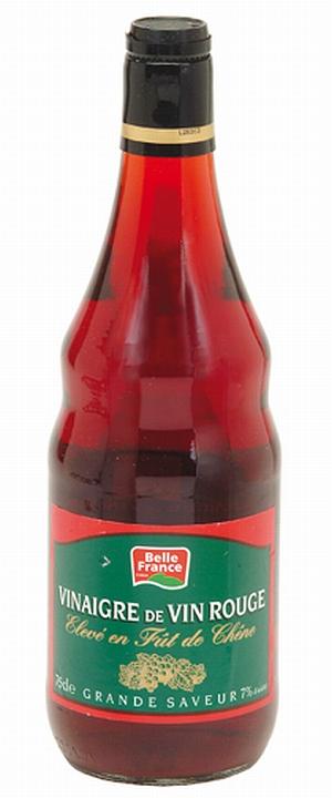 Vinaigre de vin rouge élevé en fût de chêne - bouteille de 75cl_0