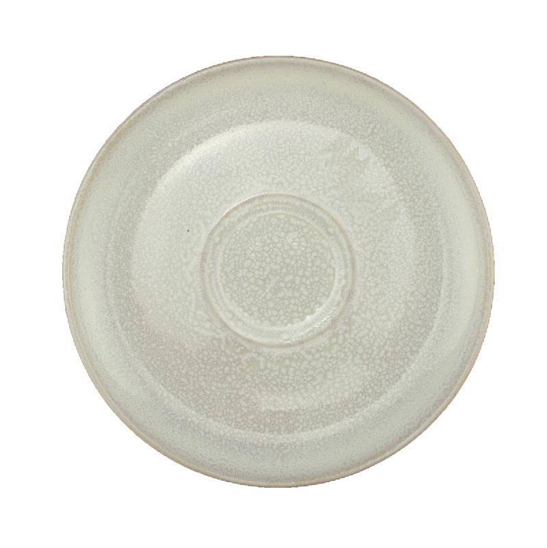 SOUS TASSE ROND BLANC GRÈS Ø 14 CM PEARL PRO.MUNDI