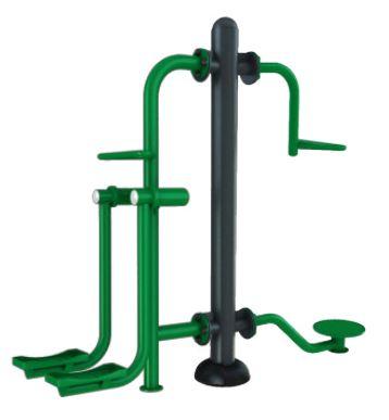 Adducteur / Twist ASO-F24/ASO-14 - Appareil de fitness en acier galvanisé - Travail des adducteurs, étirement et souplesse_0