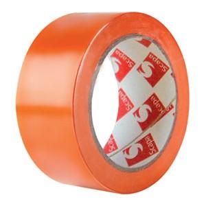ADHESIF PVC ORANGE BARNIER