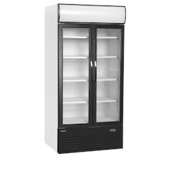 Armoire à boissons noire avec canopy 524L | Tefcold - FSC1000H - blanc 15955_0