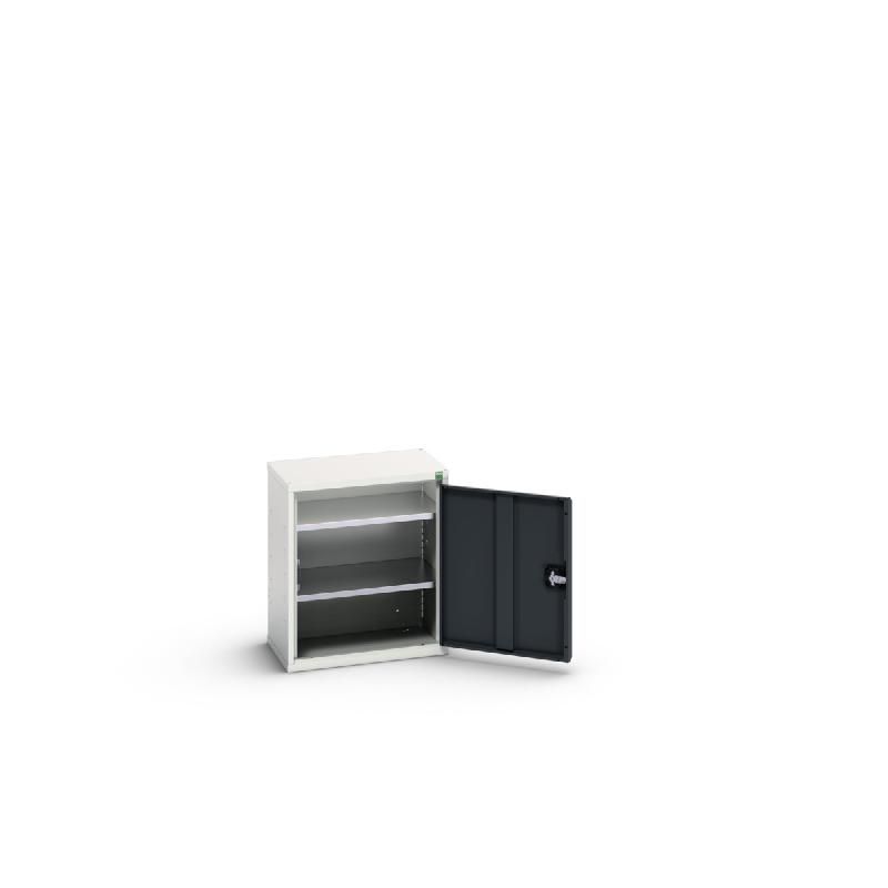 Armoire murale Eco - 2 tablettes réglables en acier galvanisé - Dimensions 525x350x600mm_0