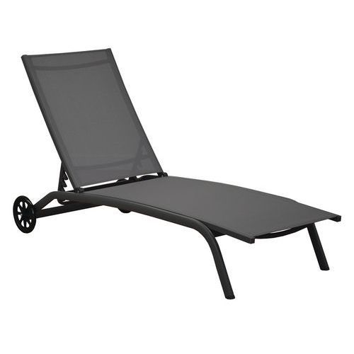 BAIN DE SOLEIL LIT CELIO GREY/GRIS