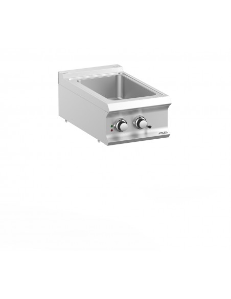 Bain-marie électrique GN 1/1 - DOMINA PRO 700 - BME74T - Acier inoxydable AISI 304 - Norme IPX5_0