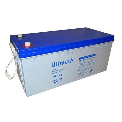 Batterie gel ultracell 200Ah 12V - étanche, longue durée de vie, adaptée aux températures élevées_0