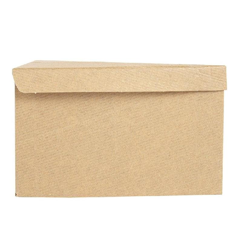 Boîte part de gâteau The Pack carton nano micro 14,4x8,5x9cm naturel - par 600_0
