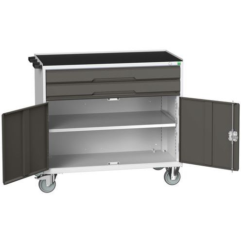 BOTT 1 SERVANTE ROULANTE VERSO 1050 X 550 X 965 - BOTT