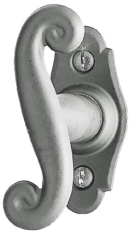 BOUTON SUR PLATINE AQUITAINE ÉPOXY GRIS FONCÉ - BOUVET - BO45PB12R