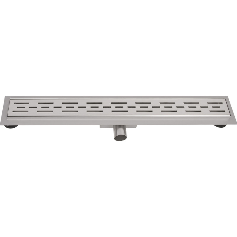 CANIVEAU DE DOUCHE EN INOX BROSSÉ DIFFERNZ 67X70X900MM